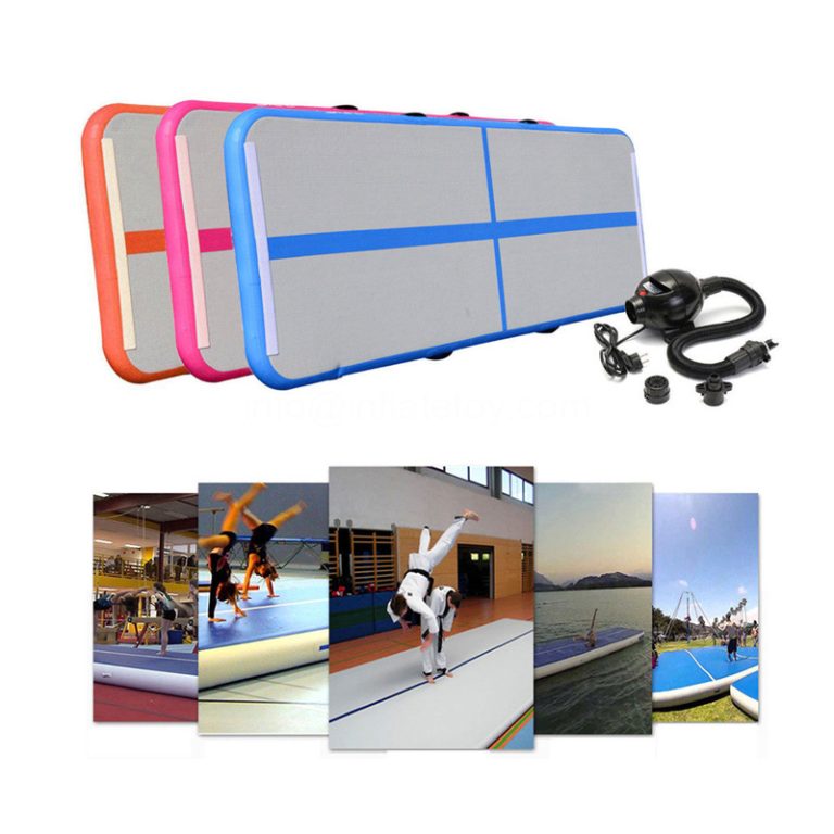 Durable Inflatable Gym Mats for Gymnastics Fitness Training